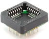 PLCC-28 Socket to PGA-28 Pin 1 In SMT Adapter (50 mils / 1.27 mm pitch) Compact Series