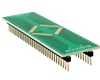 TQFP-64/PQFP-64 to DIP-64 SMT Adapter (0.8 mm pitch, 14 x 14 mm body)
