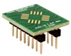 PLCC-16 to DIP-16 SMT Adapter (1.27 mm pitch, 7.4 x 7.4 mm body)