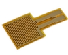Electrode Flexible PCB, with 10x10mm Square Pad Area, Tight Trace/Space, Long Surface Mount Pad Direction, ENIG