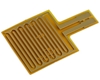 Electrode Flexible PCB, with 15x15mm Square Pad Area, Wide Trace/Space, Long Surface Mount Pad Direction, ENIG