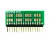 1206, 1210, Mini-Melf, A-Tantalum, LED to SIP Adapter - 16 pin