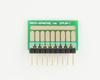 SOT-23, 3mm and 4mm inductor adapter, common trace -  9 pin