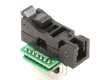 SOIC-14 Socket to DIP-14 Adapter (150 mil body, 1.27 mm pitch)