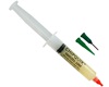 REL0 No-Clean Tack Flux in 10cc/10g Luer Lock Manual Syringe w/tips