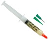 REL0 No-Clean Tack Flux in 5cc/5g Luer Lock Manual Syringe w/tips