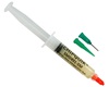 ROL0 No-Clean Halogen-Free Tack Flux in 5cc/5g Luer Lock Manual Syringe w/tips