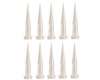 Dispensing Needles / Syringe Tips 10 Pack Conical Plastic - 27 gauge (Tapered Tip, 1.25")