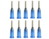 Dispensing Needles / Syringe Tips 10 Pack Straight Stainless Steel (0.5") - 12 gauge