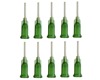 Dispensing Needles / Syringe Tips 10 Pack Straight Stainless Steel (0.5") - 14 gauge