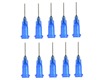 Dispensing Needles / Syringe Tips 10 Pack Straight Stainless Steel (0.5") - 22 gauge