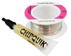 Tin/Bismuth Solder Wire (Sn60/Bi40) 0.031" diameter - 10 ft with 2cc of SMD291 flux (Solid Core)