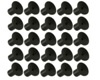1/4" (6.35mm) Vacuum Cups - 25 Pack